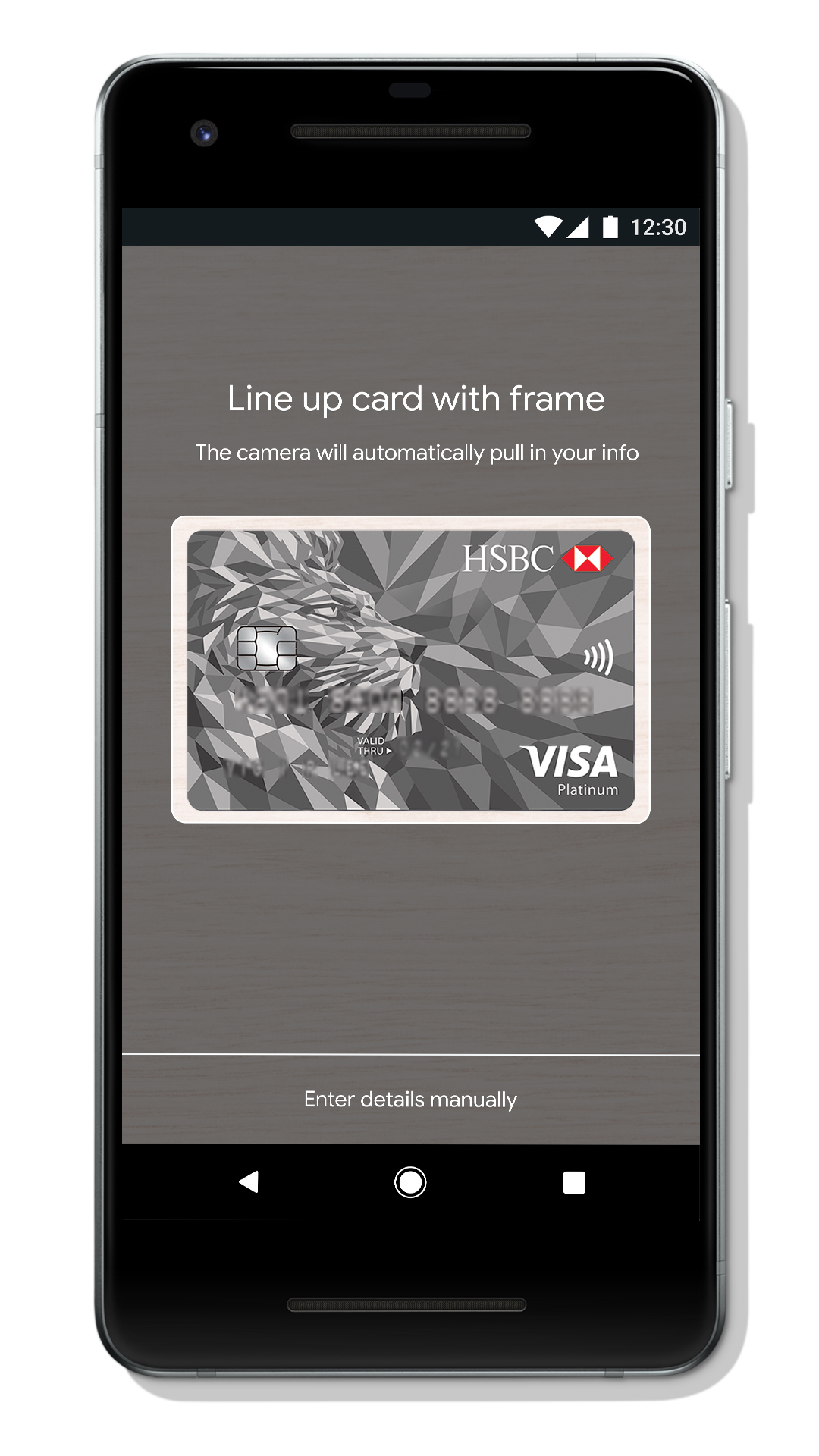 how to add hsbc debit card to google wallet