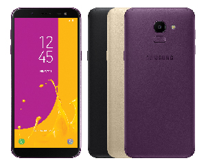 Samsung Galaxy Galaxy J6 Smartphone (Black/ Gold/ Purple)