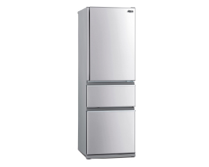 Mitsubishi Electric 298公升三門變頻環保雪櫃 (不銹鋼)