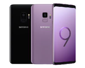 Samsung Galaxy S9智能手機 (黑/紫)