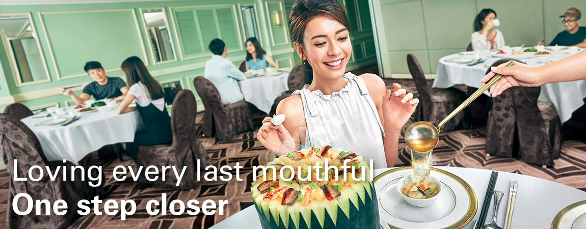 40% off Designated Dinner Set Menu for 4 persons