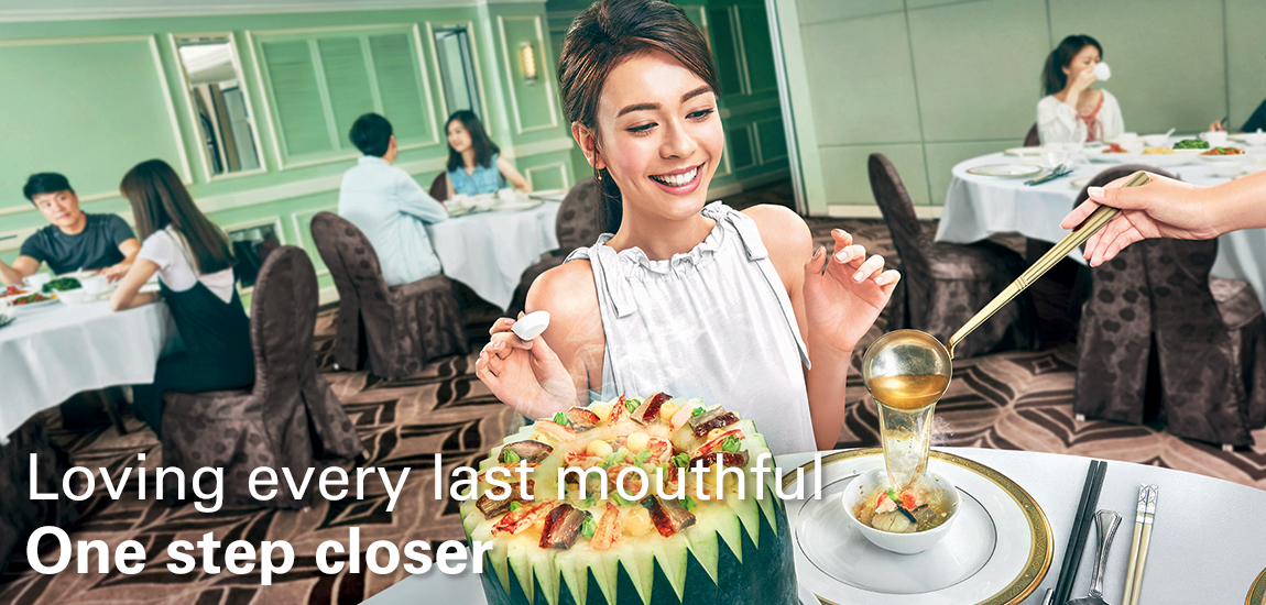 40% off Designated Dinner Set Menu for 4 persons