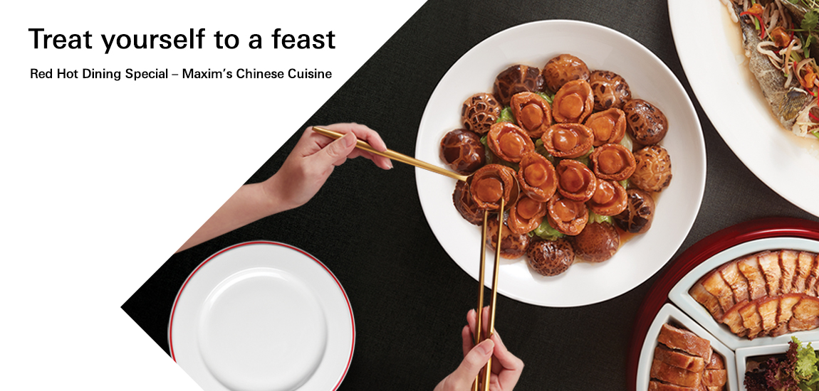 40% off Designated Dinner Set Menu