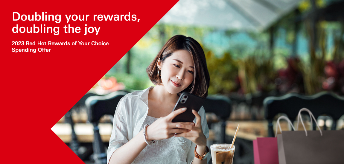 Red Hot Rewards of Your Choice Spending Offer