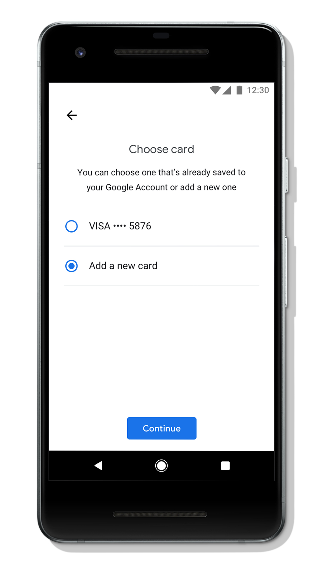 pay google credit card