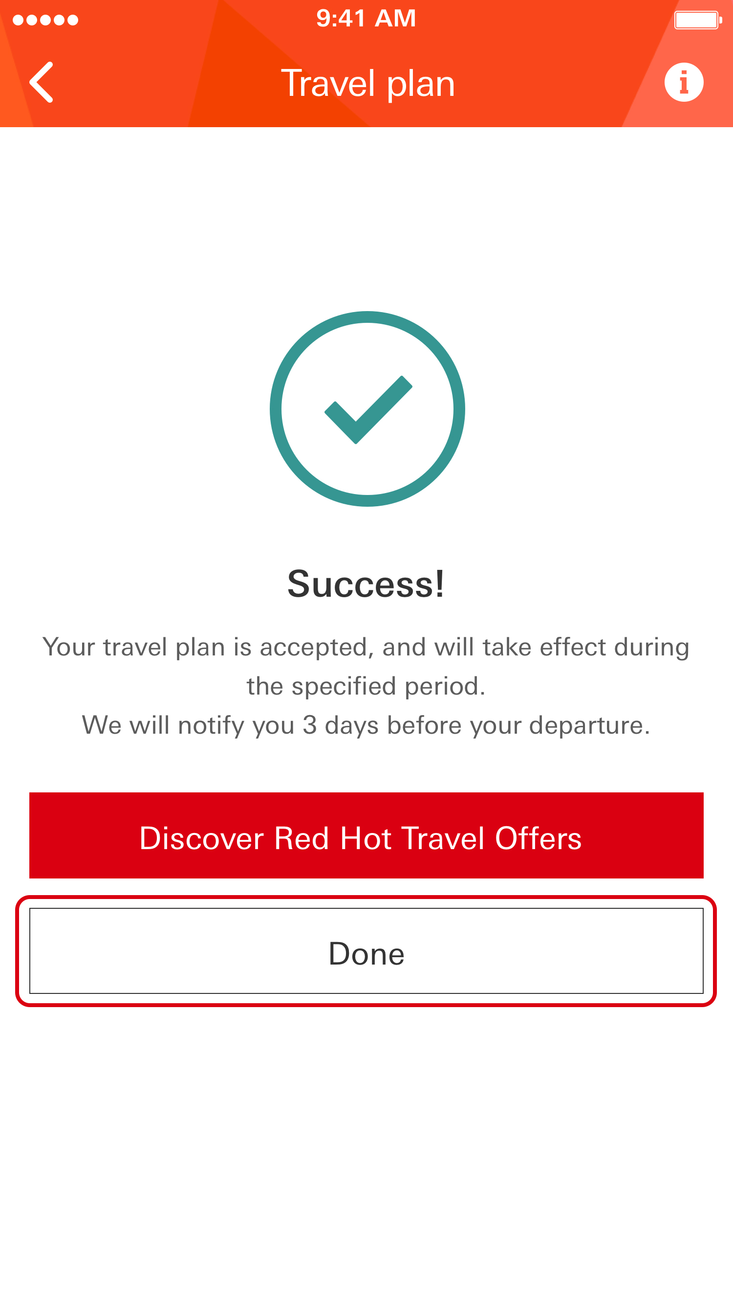 hsbc travel plans