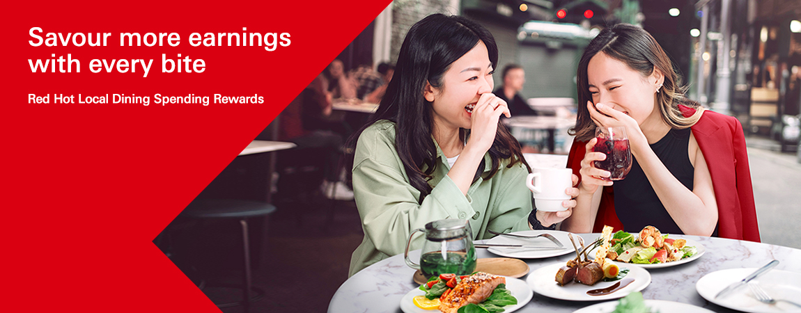 Red Hot Local Dining Spending Rewards