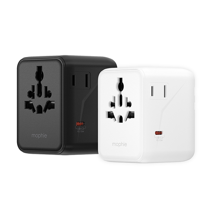 Mophie Essential 通用旅行轉插 - 70W